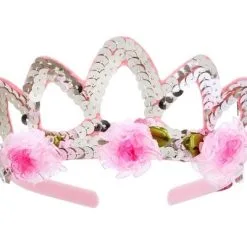 Rose And Romeo Prinsessen Kroontje Roosje Zilver Glitter