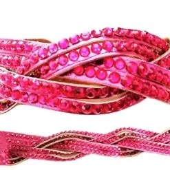 Princess Shoes Glitter Armband Roze