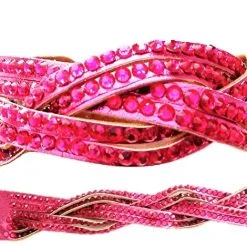 Princess Shoes Glitter Armband Roze