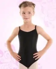 Balletpakje Zwart Spaghetti Bandjes