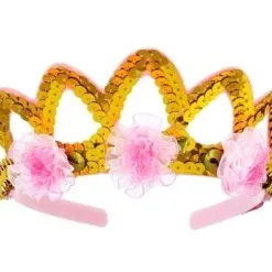 Rose And Romeo Prinsessen Kroontje Roosje Goud Glitter