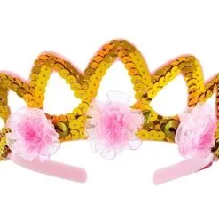 Rose And Romeo Prinsessen Kroontje Roosje Goud Glitter