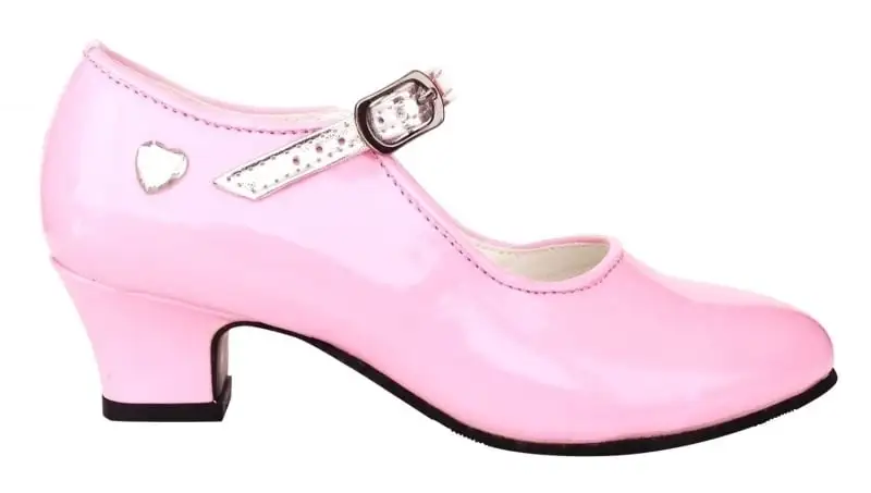 Prinsessen Schoenen Roze Hart + Gratis Kadootje