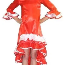 Prinsessenjurk Rood Shiny - Sale