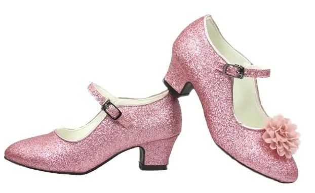 K3 Schoenen Roze Glitter + Roze Armband - Afbeelding 4