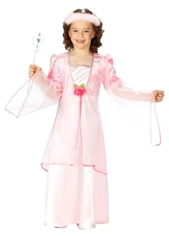 Rubies Prinsessenjurk Roze Roosje Luxe