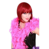 PartyXplosion Boa - Donker Roze - Dik - 180cm - 75 Gram