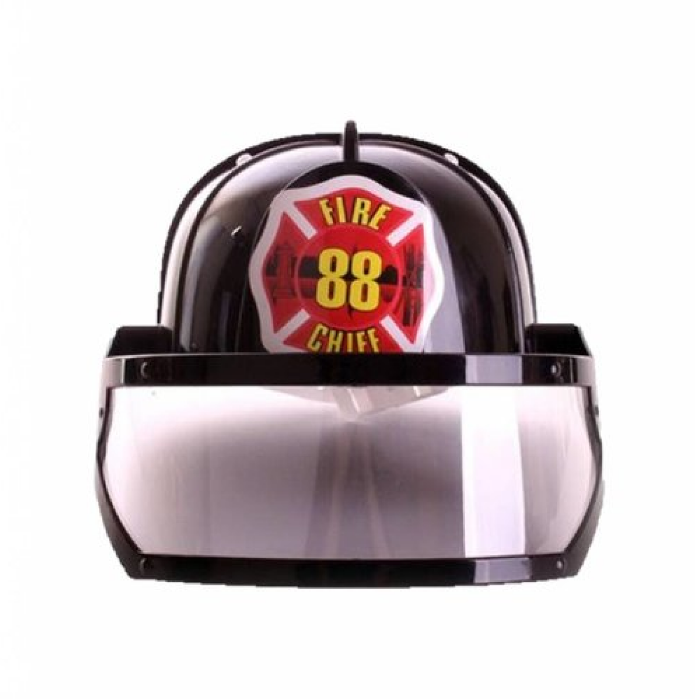 PartyXplosion Helm - Brandweer - Zwart