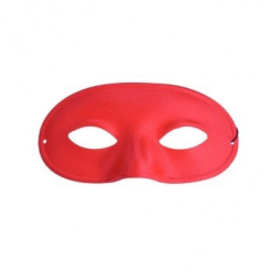 PartyXplosion Oogmasker - Domino - Rood