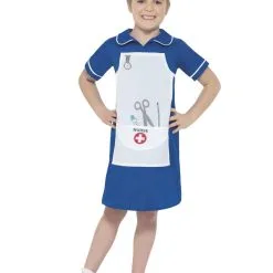 Smiffys Verpleegster - Kostuum - Jurk - Mt.128/140